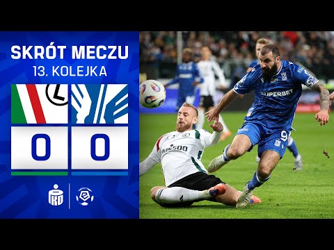Legia - Lech | SKRÓT | Urbański strzelał ale na Mrozka sposobu nie znalazł | Ekstraklasa 2025/26