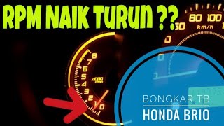 Cara bersihkan Throttle Body Honda Brio - Drive By Wire