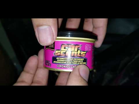 Unboxing California Scents Car Scents Coronado Cherry - 3/July/2018
