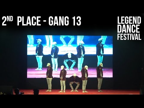 2nd Place - GANG 13 at Legend Dance Festival
