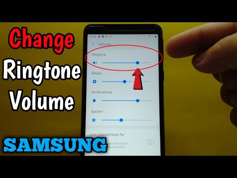 How to change ringtone volume on Samsung Galaxy A01 Core