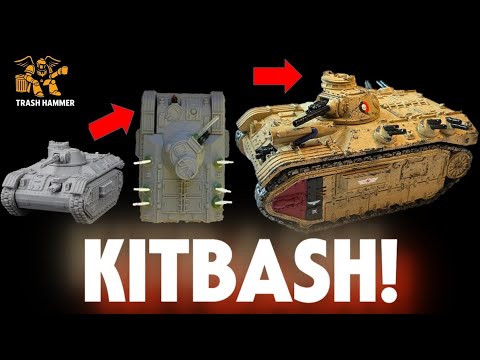 TRASHBASH: Kitbashing and Magnetizing a Temu Chimera Proxy for the Armageddon Steel Legion