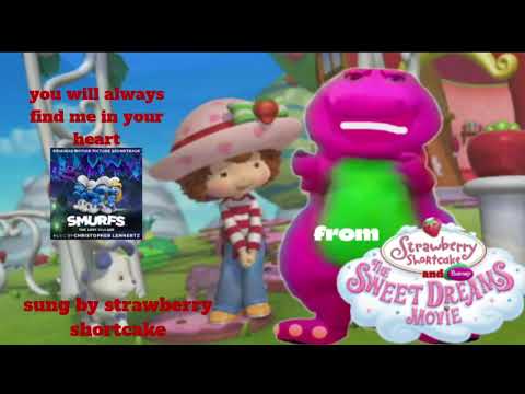 strawberry shortcake sing you will always find me in your heart weights cover