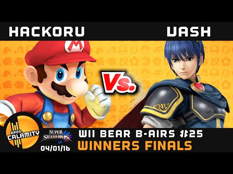WBB #25 | LoF Hackoru (Mario, Diddy) vs Vash (Marth) - Winners Finals - Sm4sh Singles
