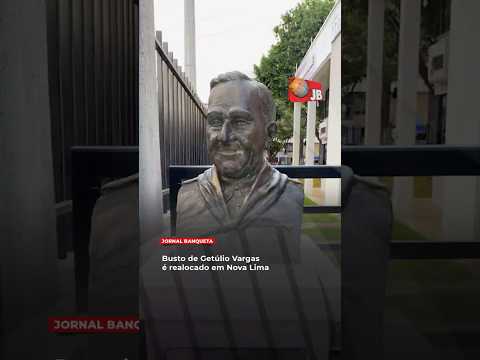Busto de Getúlio Vargas é realocado em Nova Lima
