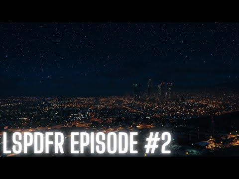 LSPDFR GTA V Mod | Episode #2 - Nightly patrol in unmarked charger