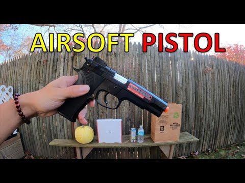 FIREPOWER .45 Airsoft Pistol Test & Review