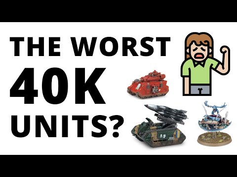 Weakest Units in Every Warhammer 40K Army? The Worst Units for Each Faction