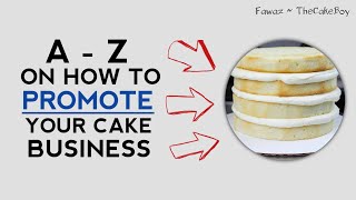 i wish i knew THESE before starting my CAKE BUSINESS