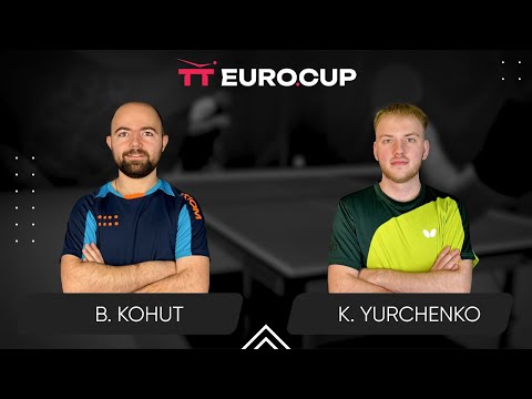19:40 Bohdan Kohut - Kiril Yurchenko 21.08.2025 TT Euro.Cup Ukraine Elite TABLE 3