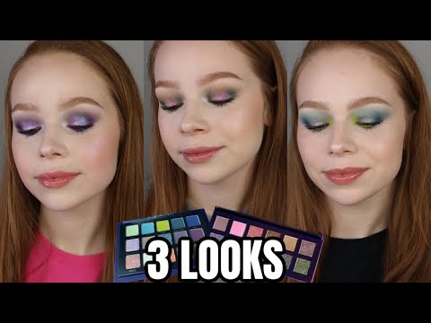 3 Colorful Full Glam Looks | Adept Ninhydrin & Kaleidos Club Nebula