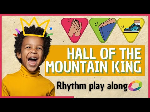 Hall Of The Mountain King | Body Percussion Game | Music class | Rhythm playAlong | Brain Break !