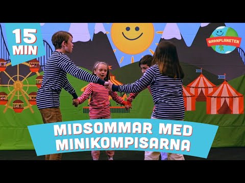 Midsommarsånger - Barnmusik och barnlåtar med Minikompisarna