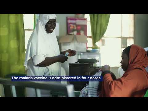 Sherift Omoniyi: malaria vaccination champion in Nigeria