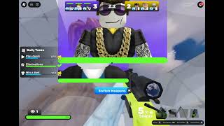 Playing  Roblox Rivals 3V3 with Random Players