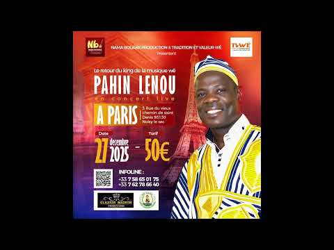Pahin Lenou Dobla Rendez-vous le 27 décembre 2025 à Paris pour le concert jubilé 