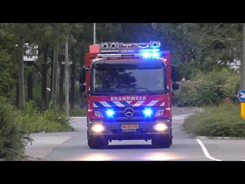 2X PRIO 1 TS 11-5034 naar een OGS Meting en een Voertuigbrand in Purmerend en Waterland