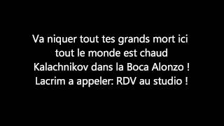 Lacrim feat Alonzo - Un indien dans la ville parole