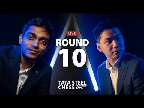 Aravindh - Nguyen | Round 10 | Tata Steel Chess Tournament 2026