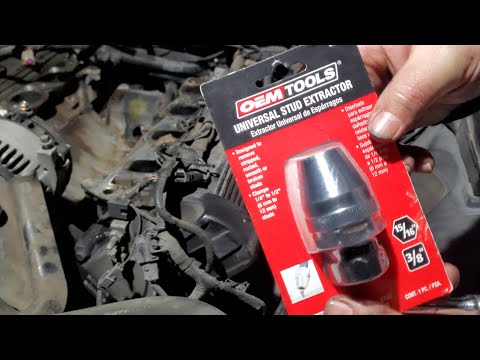 Universal Stud Extractor by OEM Tools at AutoZone Product Review "It Really Works" Broken Bolt 4K
