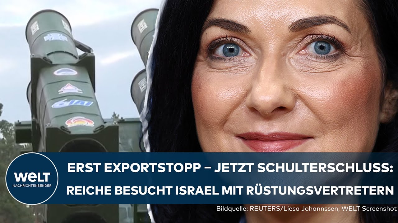 BESUCH IN JERUSALEM: Katharina Reiche will Wirtschaftsbeziehung mit Israel ausbauen
