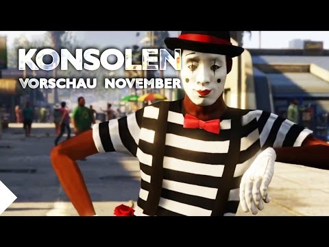 Konsolen-Spiele 2014: November - GTA V, Call of Duty: Advanced Warfare, WWE2K 15