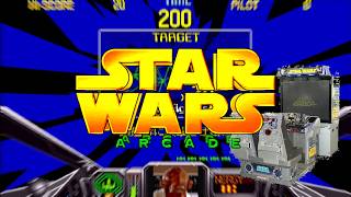 #4K #60fps フォースと共に….。 アーケード版"#StarWars ARCADE/#スターウォーズ：アーケード” Full Play! 1993 #SEGA MODEL1 Games