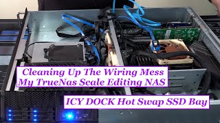 Cleaning Up My TrueNas Scale Editing NAS: A Wiring Nightmare!