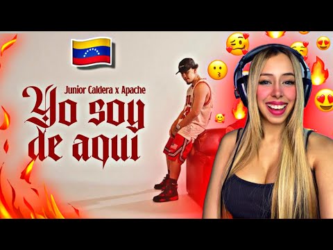 El llanero mas duro! Junior Caldera ❌ @Apachelasminas - YO SOY DE AQUÍ 🇻🇪 | Video Oficial REACCION
