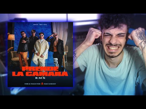 [REACCIÓN] FMK, Tiago PZK, Mau y Ricky - Prende La Cámara RMX (Official Video)