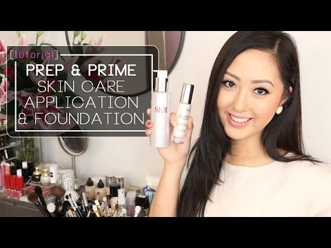 TUTORIAL: Prep + Prime! Foundation Routine feat. SK-II, By Terry & Armani