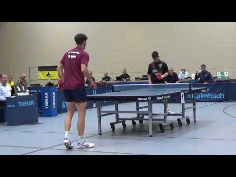 Gomez Passau vs Nunez 2 Lampertheim 1 20230827 Table Tennis Pokal Achtelfinale Hilpoltstein Stativ 3