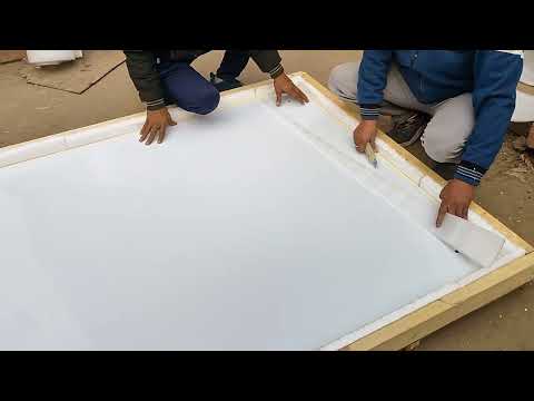 Modi guard white magnetic glass board, frame material: durab...