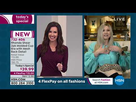 HSN | Rhonda Shear Intimates and Loungewear 02.04.2021 - 12 AM