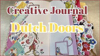 CREATIVE JOURNAL WITH DUTCH DOORS | DISNEY THEME