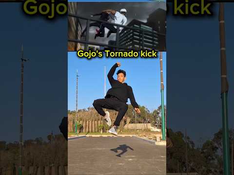 How to do Gojo's Tornado /360 kick