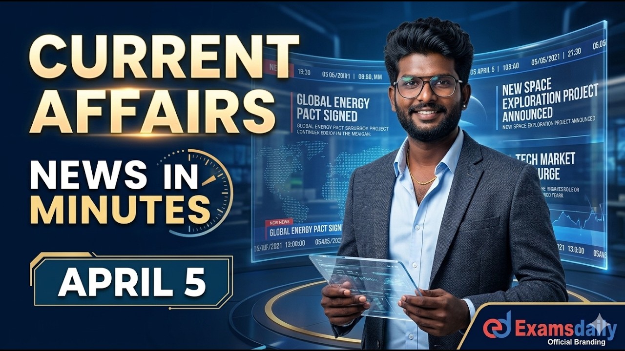 Current affairs - News in minutes (May 5)