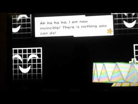 The Super Dimentio glitch cutscene