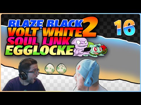 Pokemon Blaze Black 2 Volt White 2 SOUL LINK Co Op Egglocke ep 16 - NEW TROLLY POKEMON!