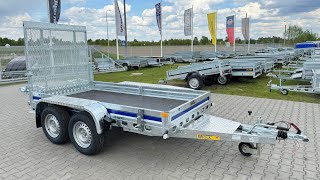 Wiola B2730 - DMC 2700kg / 292x142 cm / przyczepa pod koparkę 機材トレーラ販売用 - 画像 4 | Autoline JP 新しいWiola B2730 - DMC 2700kg / 292x142 cm / przyczepa pod koparkę 機材トレーラ | 画像 4 - Autoline