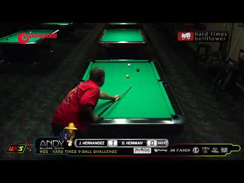 #7 - Jonathan HERNANDEZ vs Dave HEMMAH - 2017 Hard Times 9-Ball Open