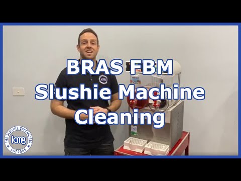 BRAS FBM Slushie Machine Cleaning and Assembly