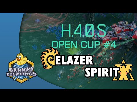 Elazer vs Spirit - ZvT | H.4.0.S Open Cup #4 | Polish Biweekly StarCraft 2 Tournament
