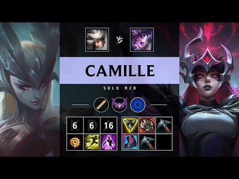 Camille Mid vs Syndra - EUW Master Patch 25.07