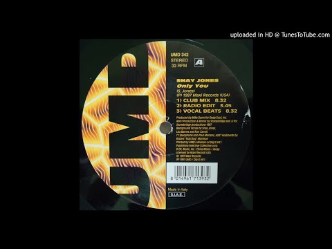 Shay Jones - Only You (Stonebridge Club Mix)