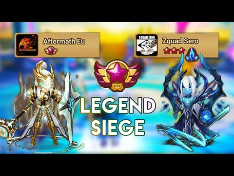 LEGEND SIEGE | Af: Legends VS Aftermath Eu VS Zquad Sero | Summoners war