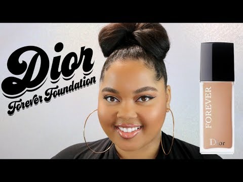 Dior Forever 24H High Perfection Skin-Caring Matte Foundation Review + Wear Test Video