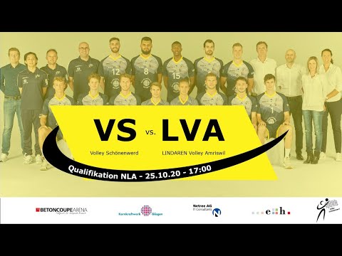 Volley Schönenwerd vs LINDAREN Volley Amriswil, Qualifikation NLA 2020/21