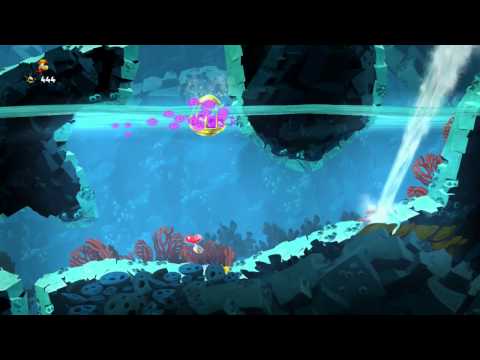 Rayman Legends Playthrough Part 66: [Back To Origins] Sea Of Serendipity - Why So Crabby?