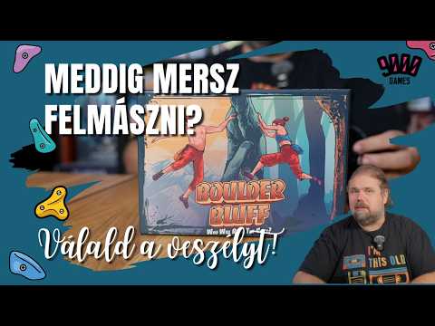 Meddig mersz felmászni?  Boulder Bluff – Blöff, kockázat és taktika! - Játékra kész / Play Right Away
